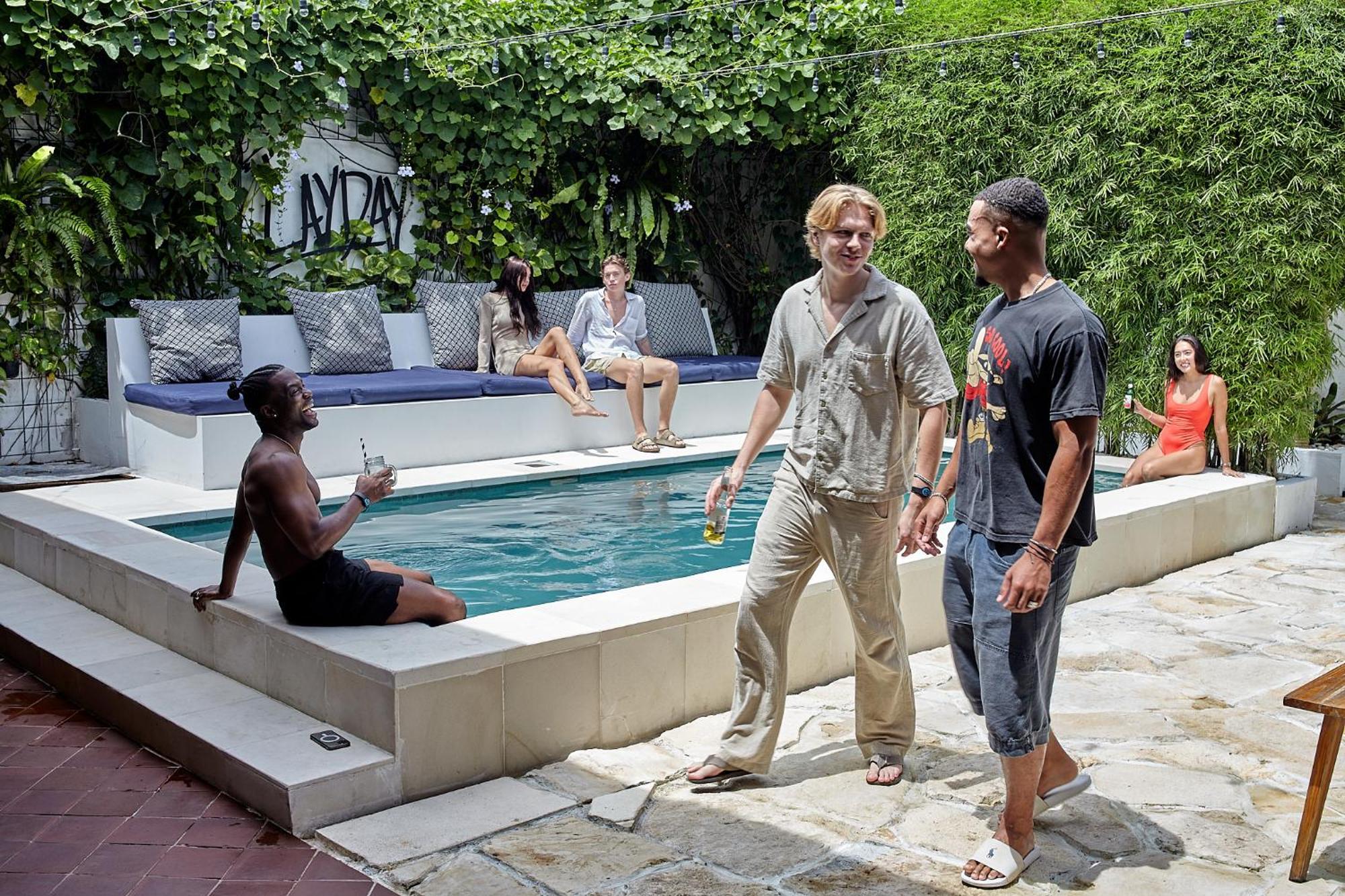 Lay Day Hostel Canggu ภายนอก รูปภาพ